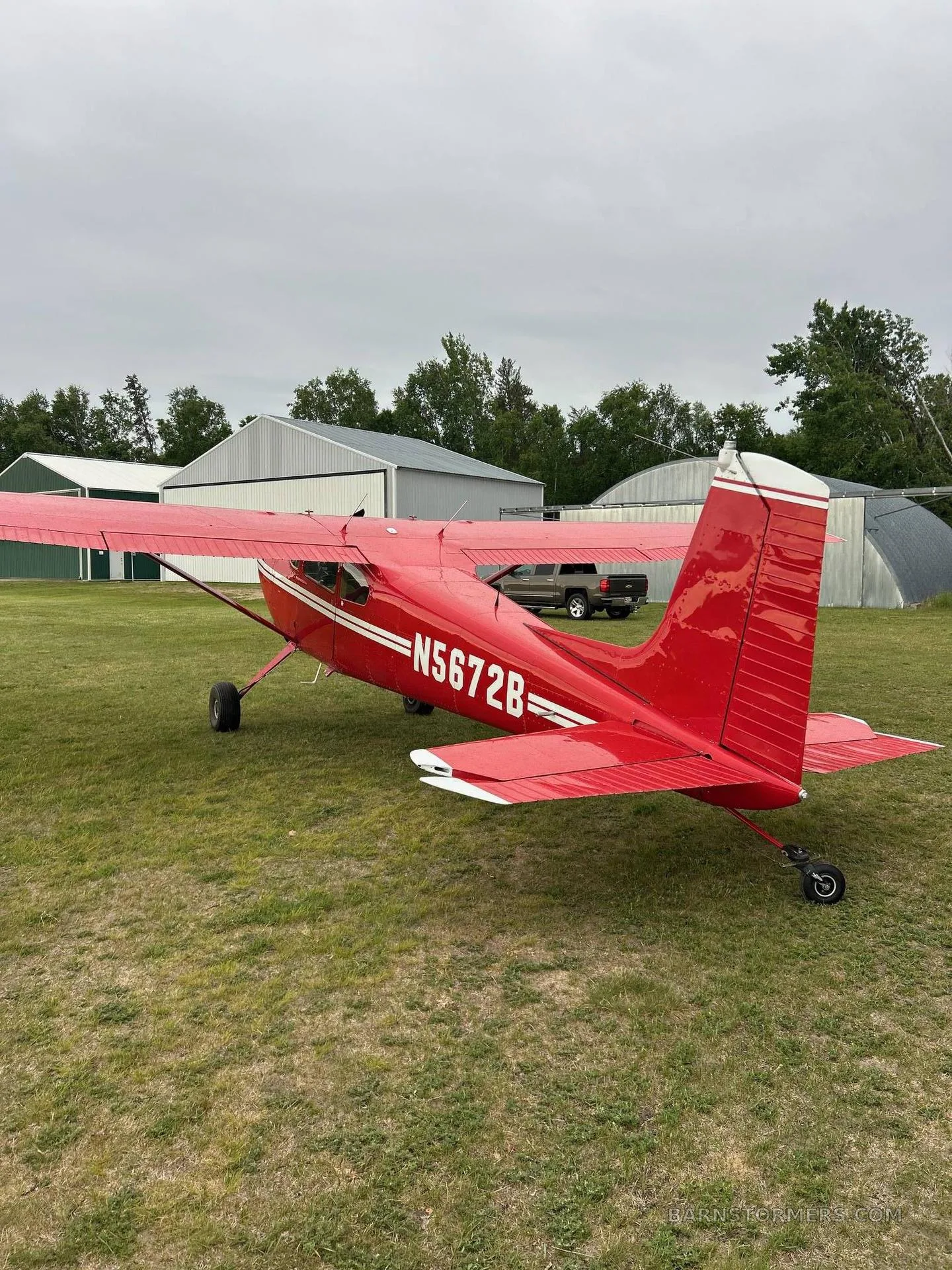 A view of the aircraft cockpit showing the instrument panel, yokes, and an iPad mounted.