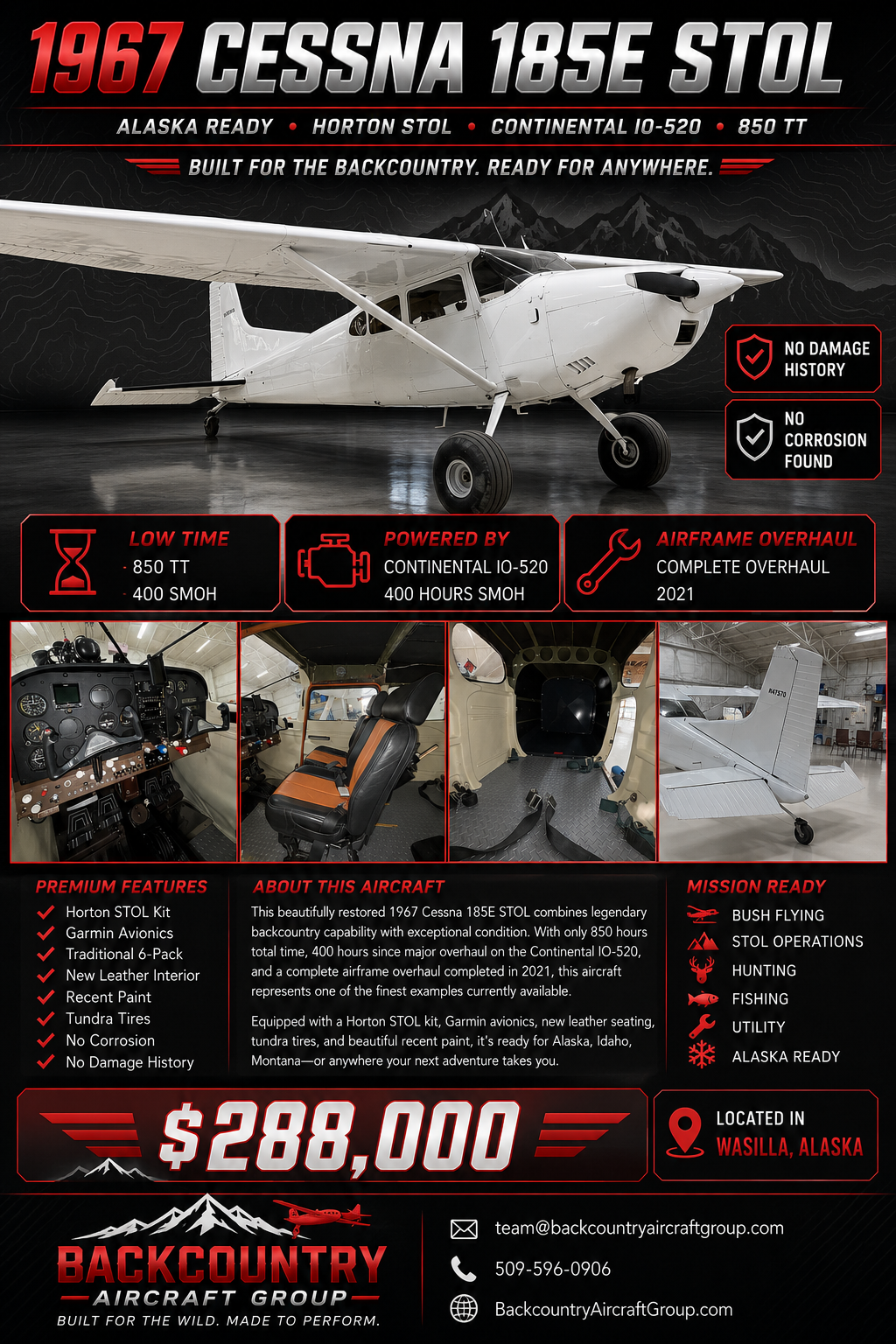 1967 Cessna 185E