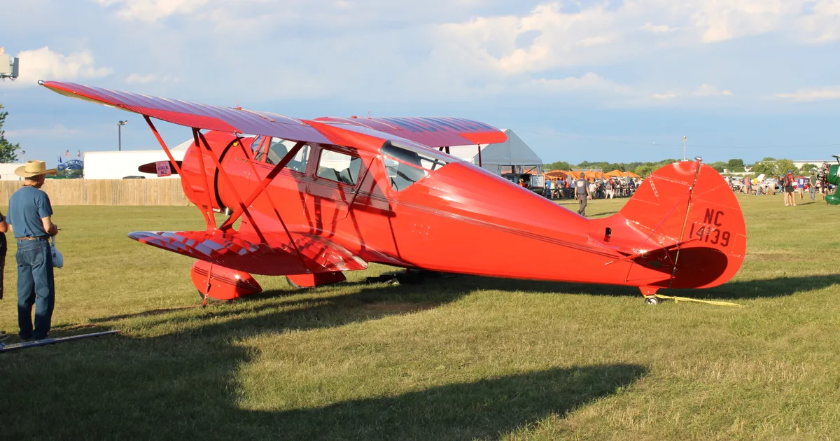 Representative photo of a WACO YKC-S