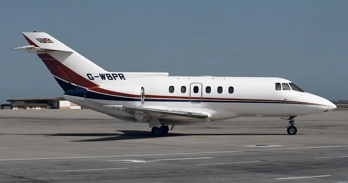 Representative photo of a Corporate Jets Limited BAE 125-800A