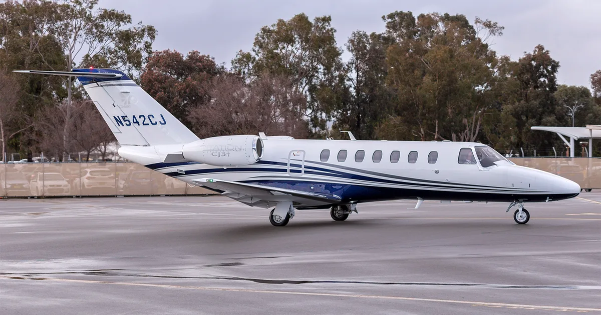 Representative photo of a TEXTRON AVIATION INC 525B