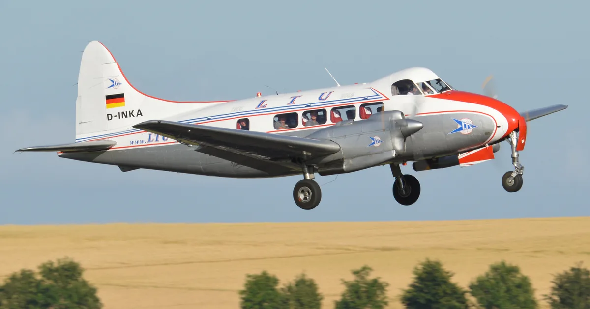 De Havilland Aircraft Corp. DH104 DOVE 8 Dove