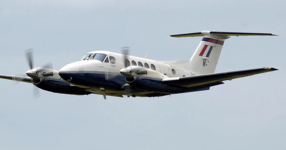 Representative photo of a Beechcraft B200