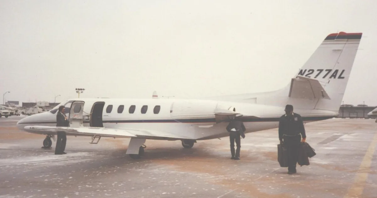 Representative photo of a Cessna Aircraft Company S550