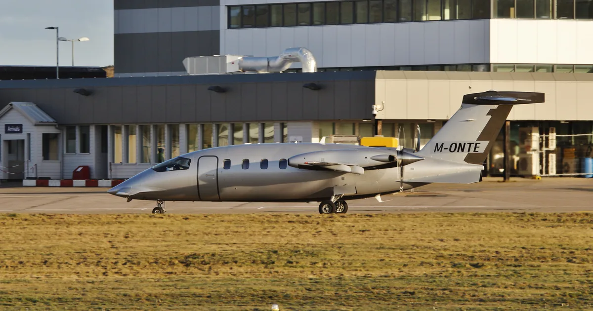 Representative photo of a Piaggio Piaggio P-180 Avanti