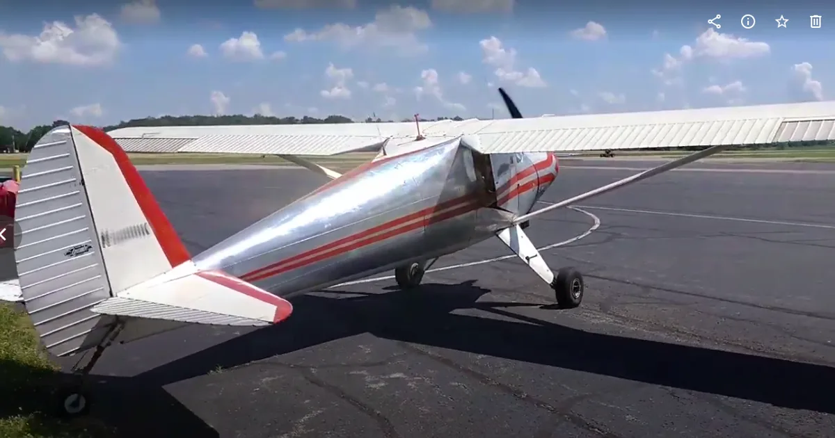 Luscombe Airplane Corp. LUSCOMBE 8E (MODIFIED) Silvaire Deluxe